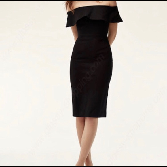 Dresses & Skirts - Off shoulder dress with ruffle💕 New listing!